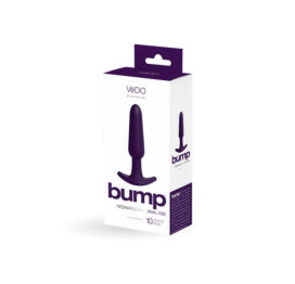 VeDO Bump Rechargeable Anal Vibe Deep Purple