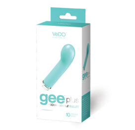 VeDO Gee Plus Rechargeable G-Spot Vibe Turquoise