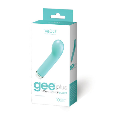 VeDO Gee Plus Rechargeable G-Spot Vibe Turquoise