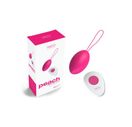 VeDO Peach Rechargeable Egg Vibe Foxy Pink