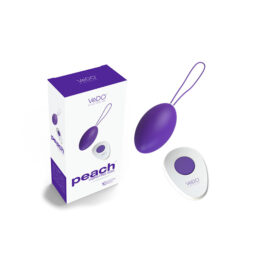 VeDO Peach Rechargeable Egg Vibe Into You Indigo