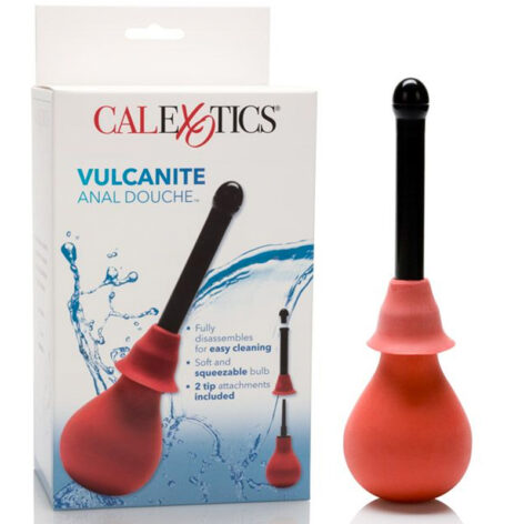 Vulcanite Anal Douche, CalExotics