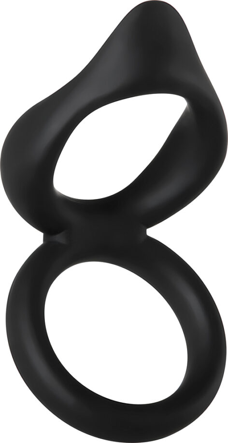 Dual Ring Clit Tickler Silicone, Adam & Eve