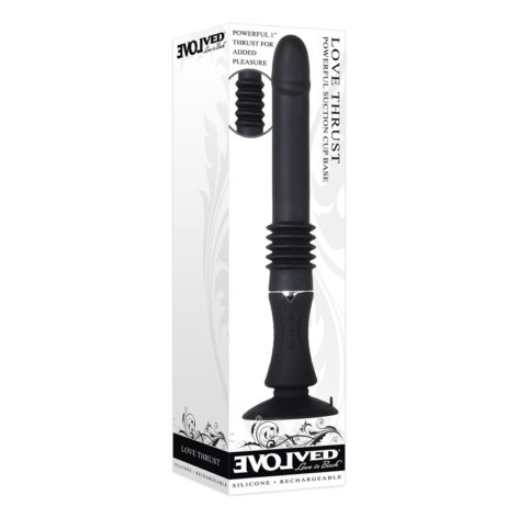 Evolved Love Thrust Vibrator Black