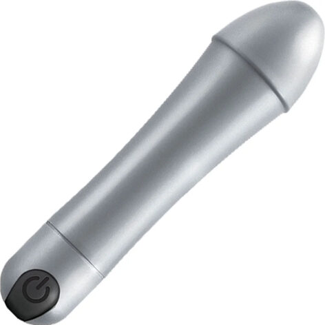 Intense Icon Bullet Vibrator Silver, Nasstoys