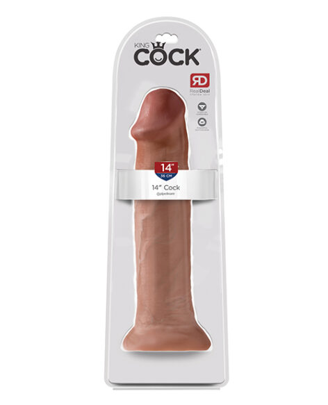 King Cock 14 Inch Dildo Tan