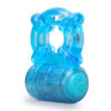 Stay Hard Reusable 5 Function Vibe Cock Ring Blue, Blush