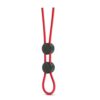 Stay Hard Silicone Double Loop Cock Ring Red, Blush