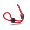 Stay Hard Silicone Double Loop Cock Ring Red, Blush