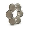 Stay Hard Thick Bead Cock Ring Black, Blush