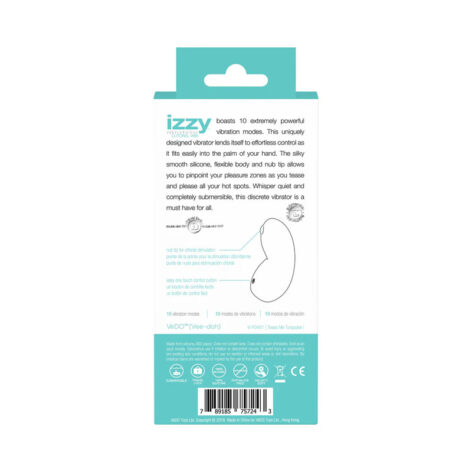 VeDO Izzy Rechargeable Clitoral Vibe Turquoise