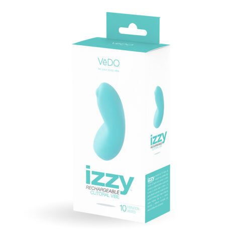 VeDO Izzy Rechargeable Clitoral Vibe Turquoise