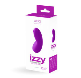 VeDO Izzy Rechargeable Clitoral Vibe Violet