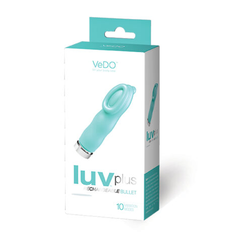 VeDO Luv Plus Rechargeable Clitoral Vibe Turquoise