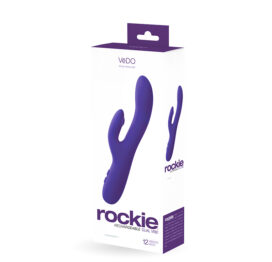 VeDO Rockie Rechargeable Rabbit Vibrator Indigo