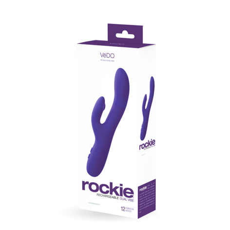 VeDO Rockie Rechargeable Rabbit Vibrator Indigo