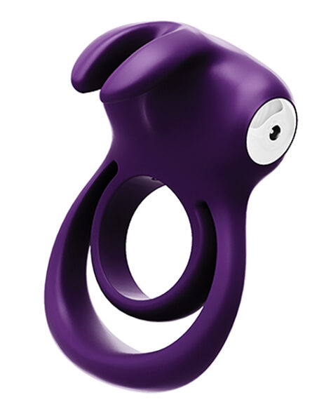 VeDO Thunder Bunny Dual C-Ring Rechargeable Purple