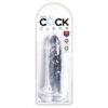 King Cock 6 Inch Dildo Clear