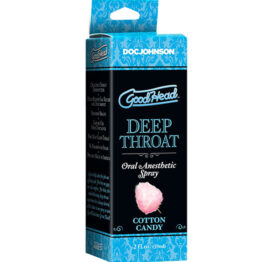 GoodHead Deep Throat Spray Cotton Candy 2oz, Doc Johnson