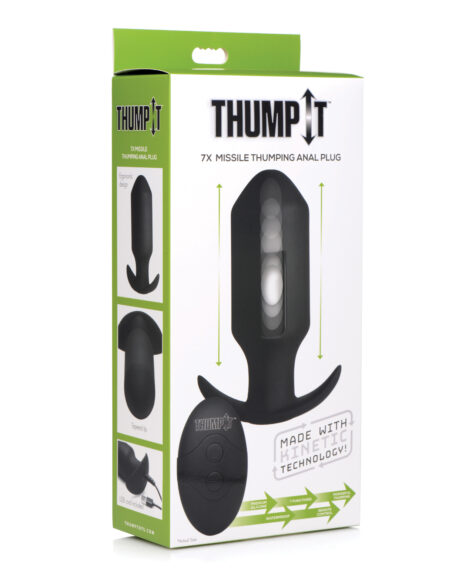 Thump It 7X Missile Thumping Silicone Anal Plug
