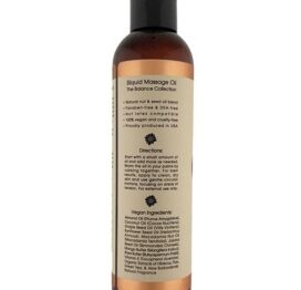Sliquid Balance Massage Oil Citrus Neroli 8.5oz (255ml)