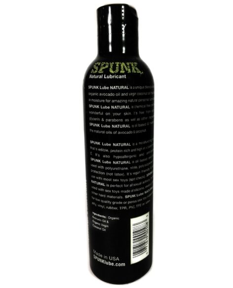 Spunk Natural Lubricant 8oz (236ml)