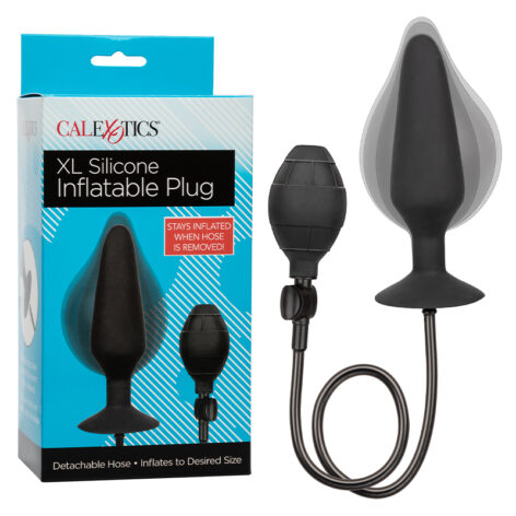 Inflatable Silicone Butt Plug XL, CalExotics