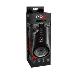 PDX Elite Moto Blower Suction Vibrating Stroker, Pipedream