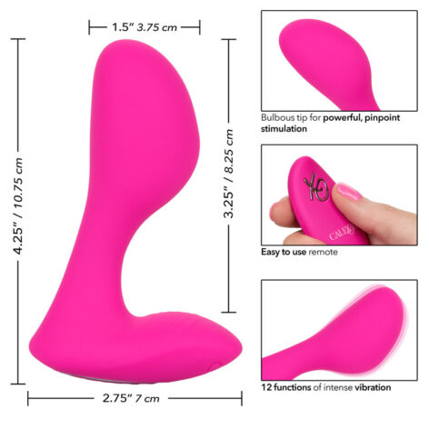 Silicone Remote G-Spot Arouser Pink, CalExotics