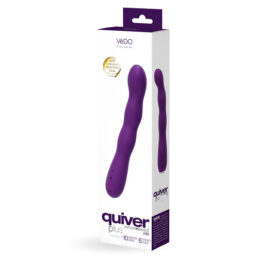 VeDO Quiver Plus Rechargeable Vibe Deep Purple