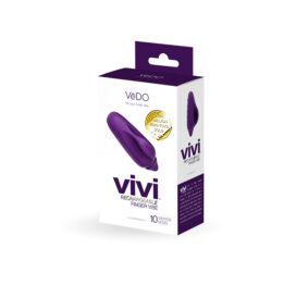 VeDO Vivi Rechargeable Finger Vibe Deep Purple