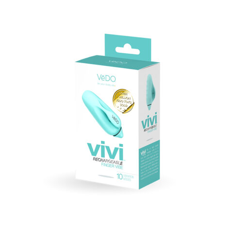 VeDO Vivi Rechargeable Finger Vibe Turquoise