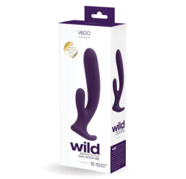 VeDO Wild Rechargeable Dual Vibe Purple