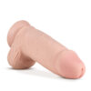 2.75 Pounder Dildo Au Naturel 10in w/Balls Vanilla