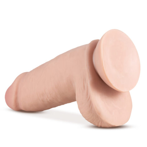 2.75 Pounder Dildo Au Naturel 10in w/Balls Vanilla