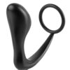 AssGasm Cockring Plug Black, Anal Fantasy, Pipedream