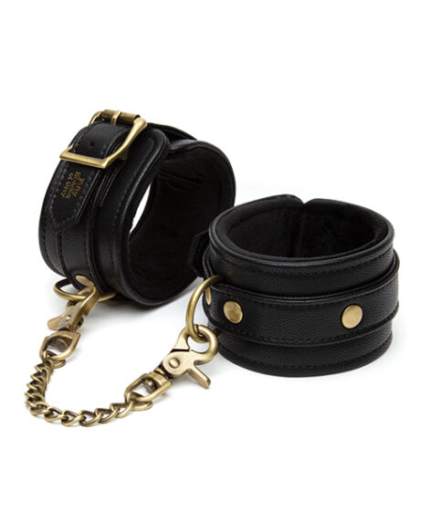 Bound to You Ankle Cuffs Black, Fifty Shades
