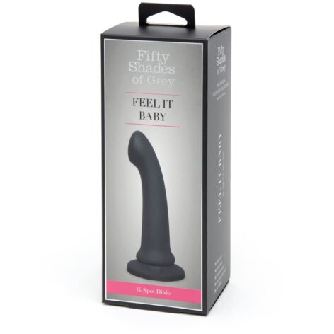Feel It Baby G-Spot Dildo Silicone, Fifty Shades of Grey