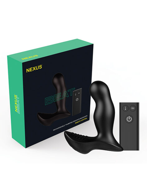 Nexus Beat Thumping Prostate Massager Black