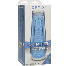 Optix Main Squeeze Pussy Stroker Crystal Blue