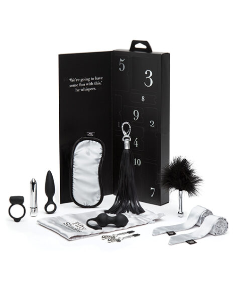 Pleasure Overload 10 Days of Play Gift Set Black