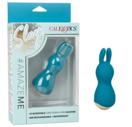 Slay #AmazeMe Rabbit Vibrator Blue, CalExotics