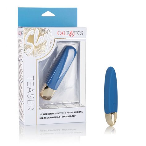 Slay Teaser Bullet Vibrator Blue, CalExotics