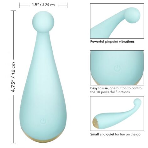 Slay #ThrillMe Vibrator Blue, CalExotics