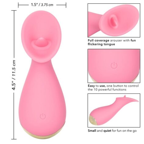 Slay #TickleMe Vibrator Pink, CalExotics