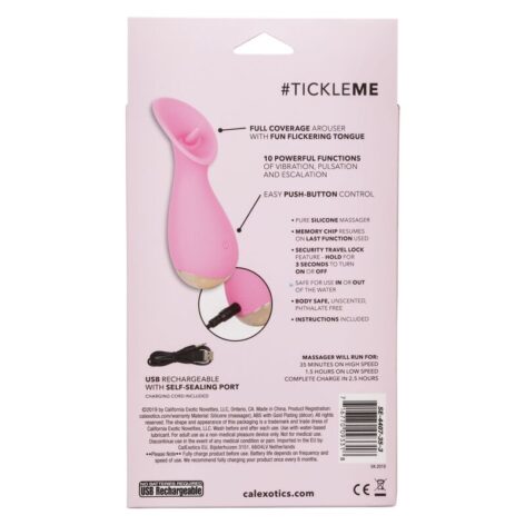 Slay #TickleMe Vibrator Pink, CalExotics
