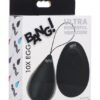 Bang! 10X Vibrating Silicone Egg w/Remote Black