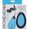 Bang! 10X Vibrating Silicone Egg w/Remote Blue