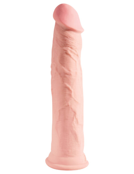 King Cock Plus 11in Triple Density Dildo Beige