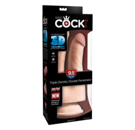 King Cock Plus 9.5" Triple Density Double Penetrator